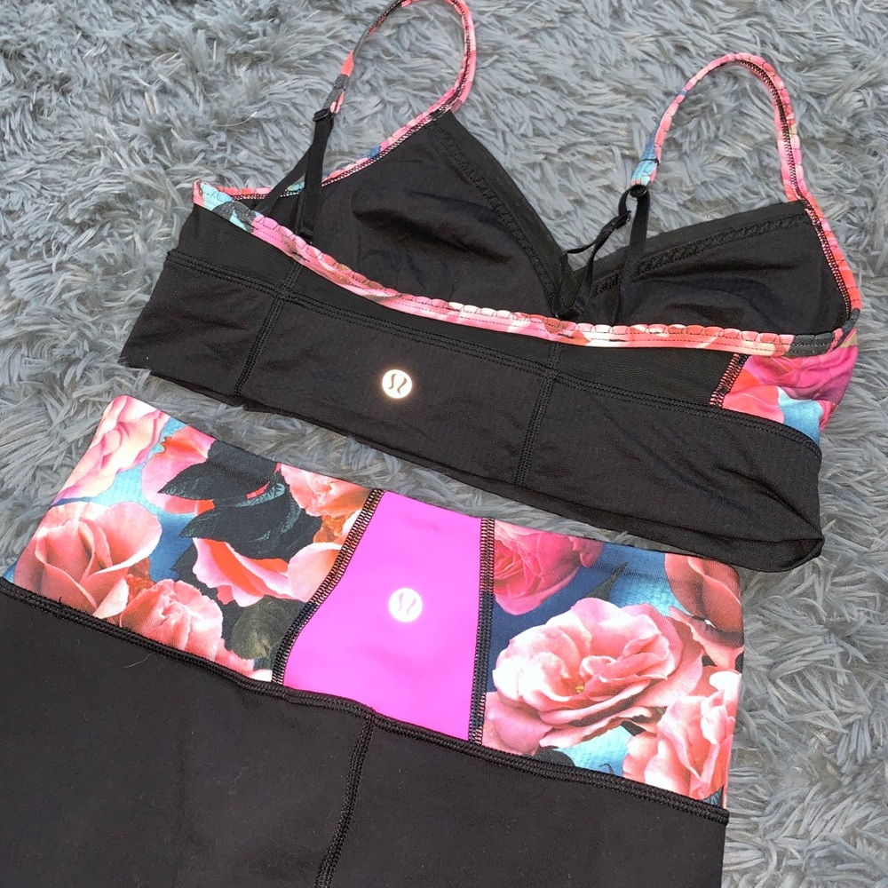SOLD: Lululemon Workout Set Small - Picture 9 of 10
